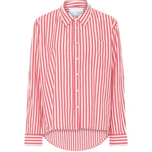LA ROUGE - Pernille Shirt - Red/White stripe
